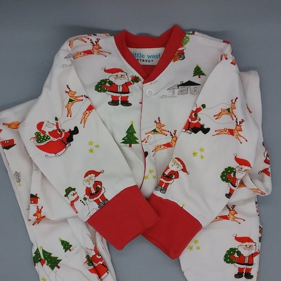Little West Street Dear Santa Onesie Hat Set - Picture 7 of 7